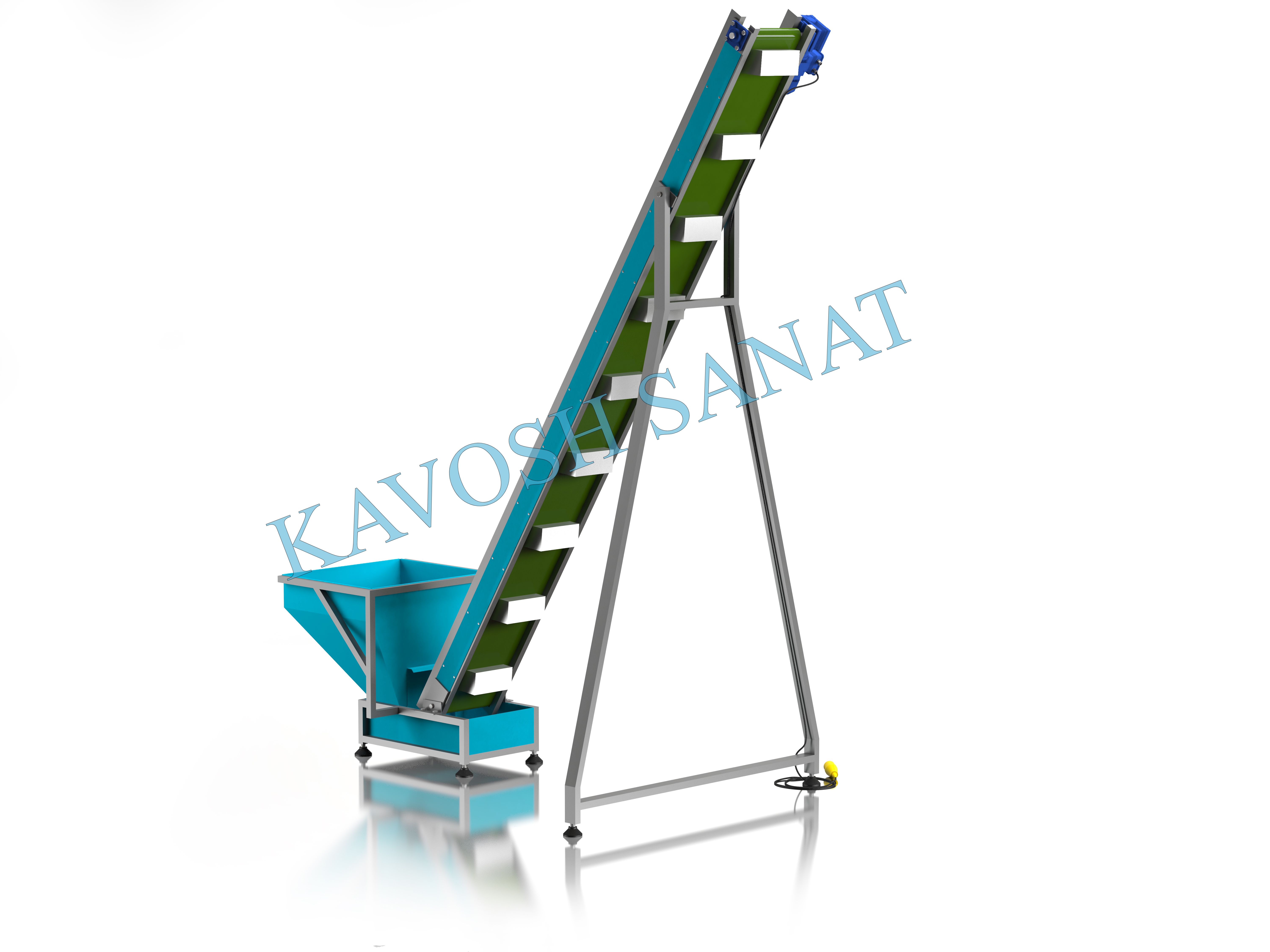 Kavosh Sanat - Cupule conveyor Machine